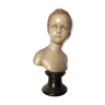 Bust girl in wax