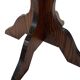 Vintage Plant Stand Side Table Oak Design minimalist