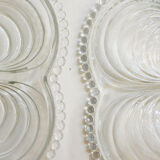 Pair of oyster plates