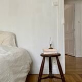 Wooden tripod stool