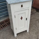 Parisian piece of furniture in painted wood