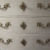 Patinated chest of drawers Louis XV style