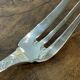 Serving cake fork - Christofle Marly in silver metal
