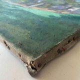 Table HST "The wooded garden" monogrammed JCE school Nabis