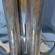 Vintage 1970s metal tubular lamp