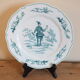 Set of 6 flat plates Limoges Haviland