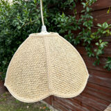 Suspension Flower in natural fibers