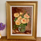 Flower bouquet painting