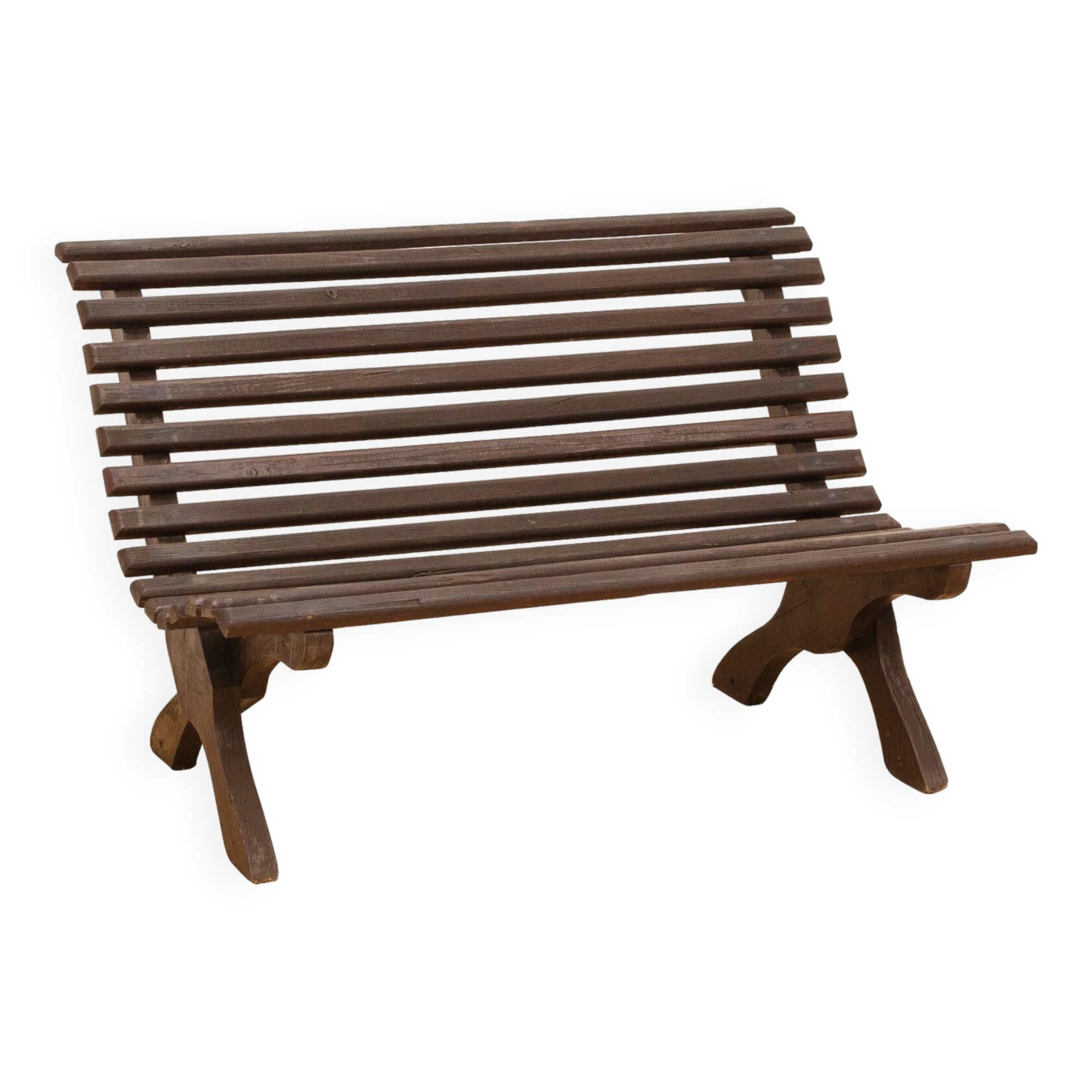 Vintage Garden bench, 1980s, Czechoslovakia