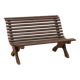 Vintage Garden bench, 1980s, Czechoslovakia