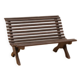 Vintage Garden bench, 1980s, Czechoslovakia