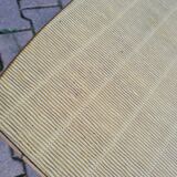 Rattan coffee table in vintage vinyl or end of sofa