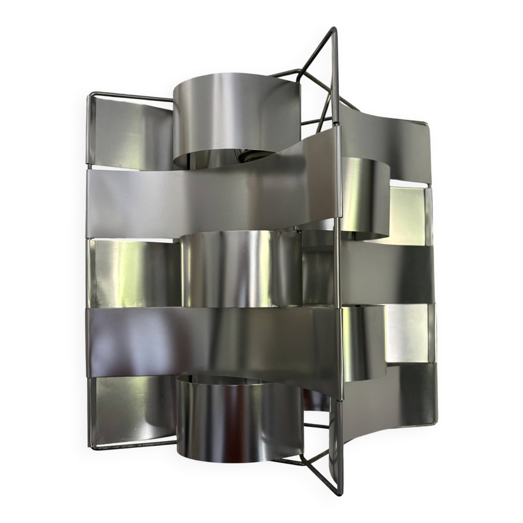 Vintage 1970 Max Sauze aluminium suspension - 37 cm