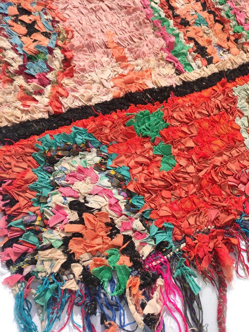 Carpet berbere boucherouite 175x120 cm