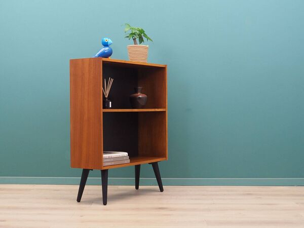 Bibliothèque en teck, design danois, années 1970