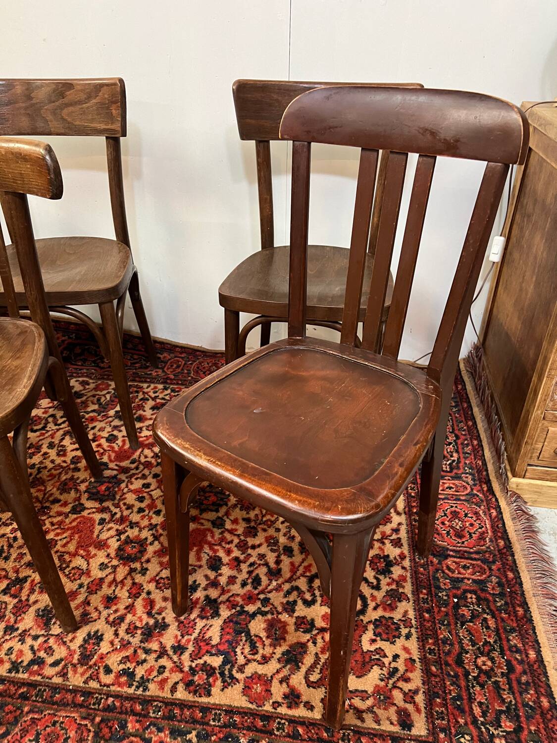 Old bistro chairs