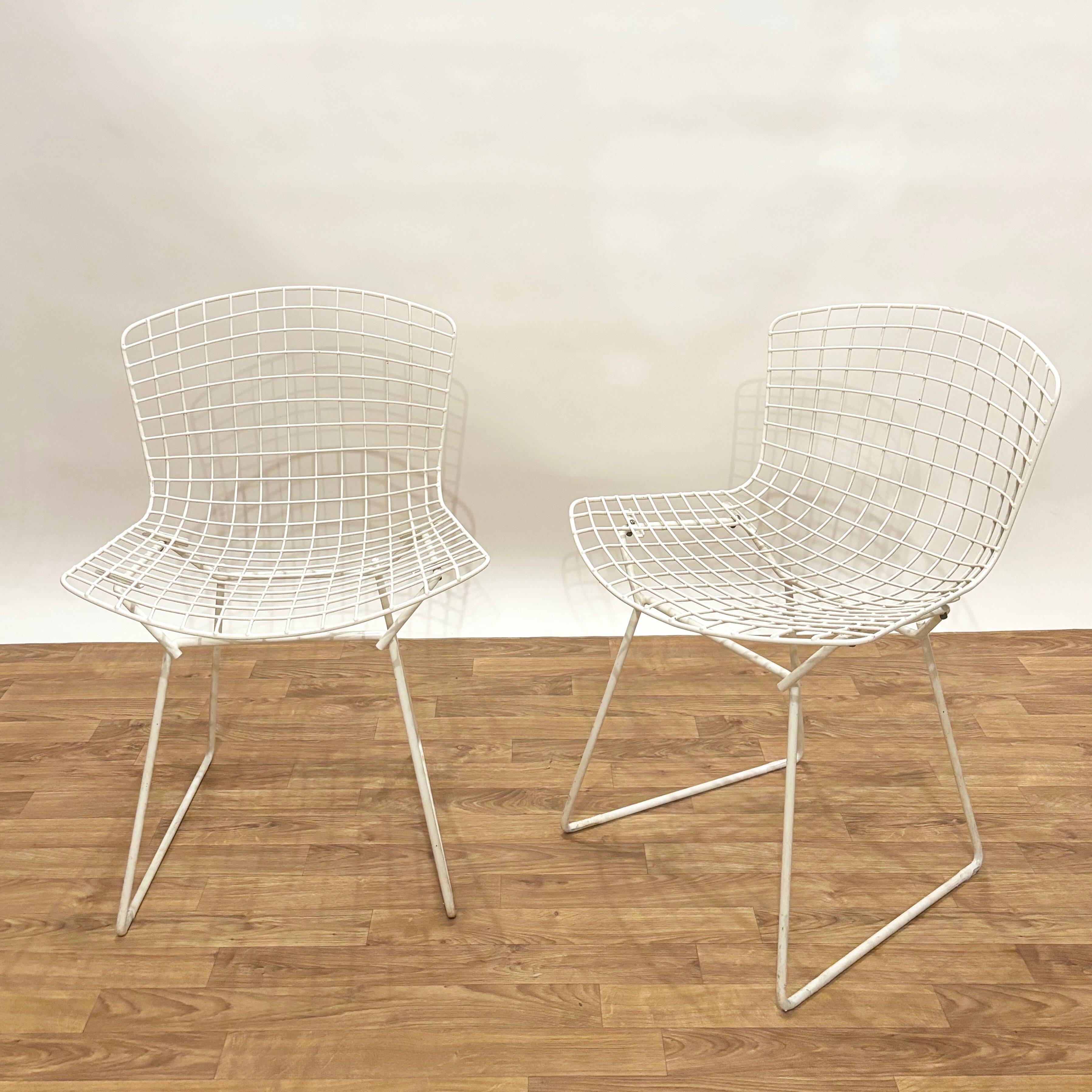 Pair of Harry Bertoia chairs