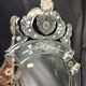 Venetian mirror period 1950 art deco 73.5 x 46 cm