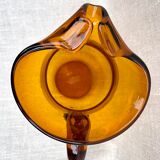 Vintage amber pitcher