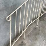 Iron stair railing