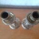Pair of antique candle holders