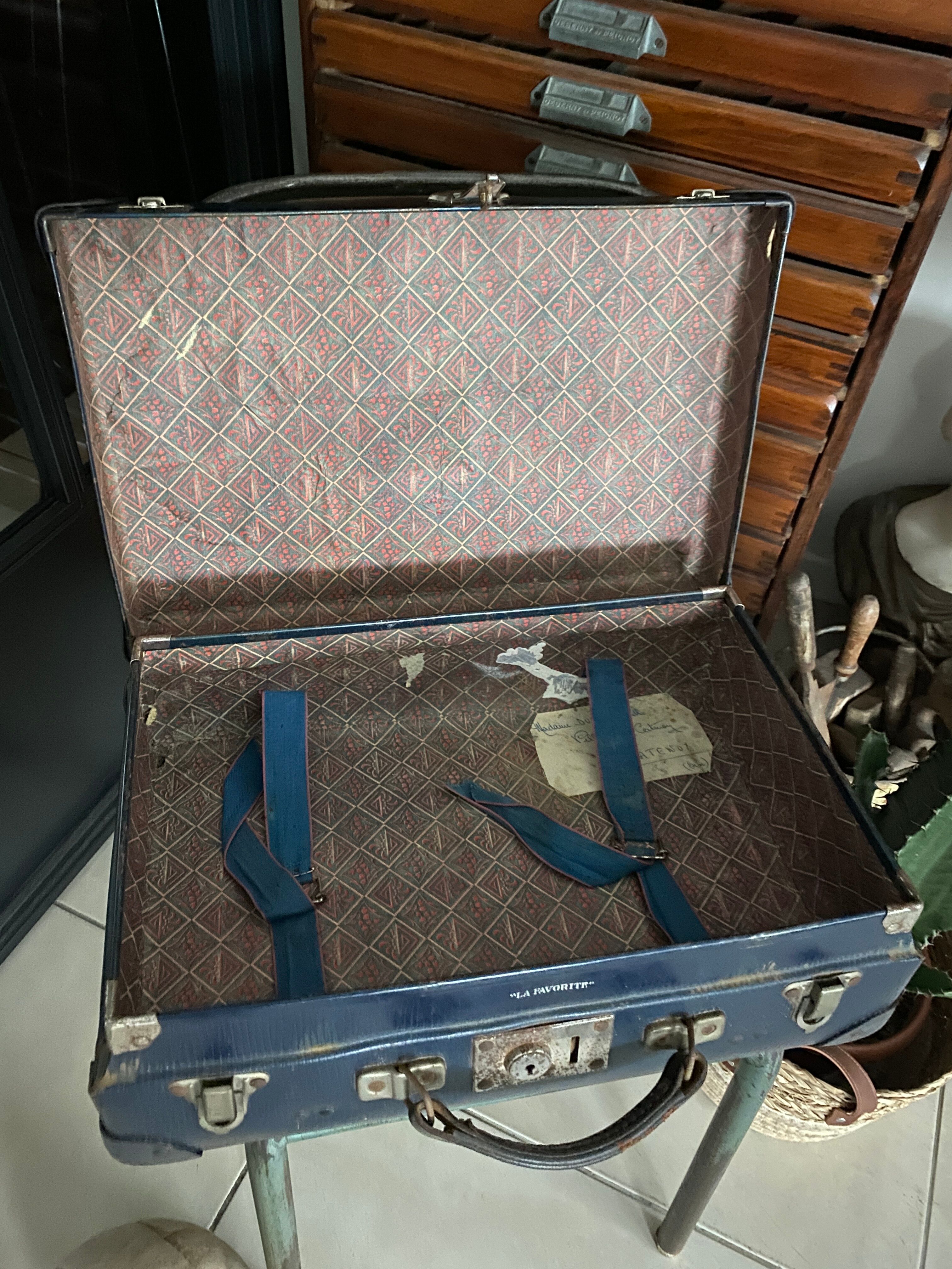 Old vintage suitcase