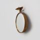 Empire style Small Gold Decorative convex Mirror with Eagle, France