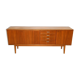 Walnut enfilade, Möbelfabriken Linden, Sweden, 1960