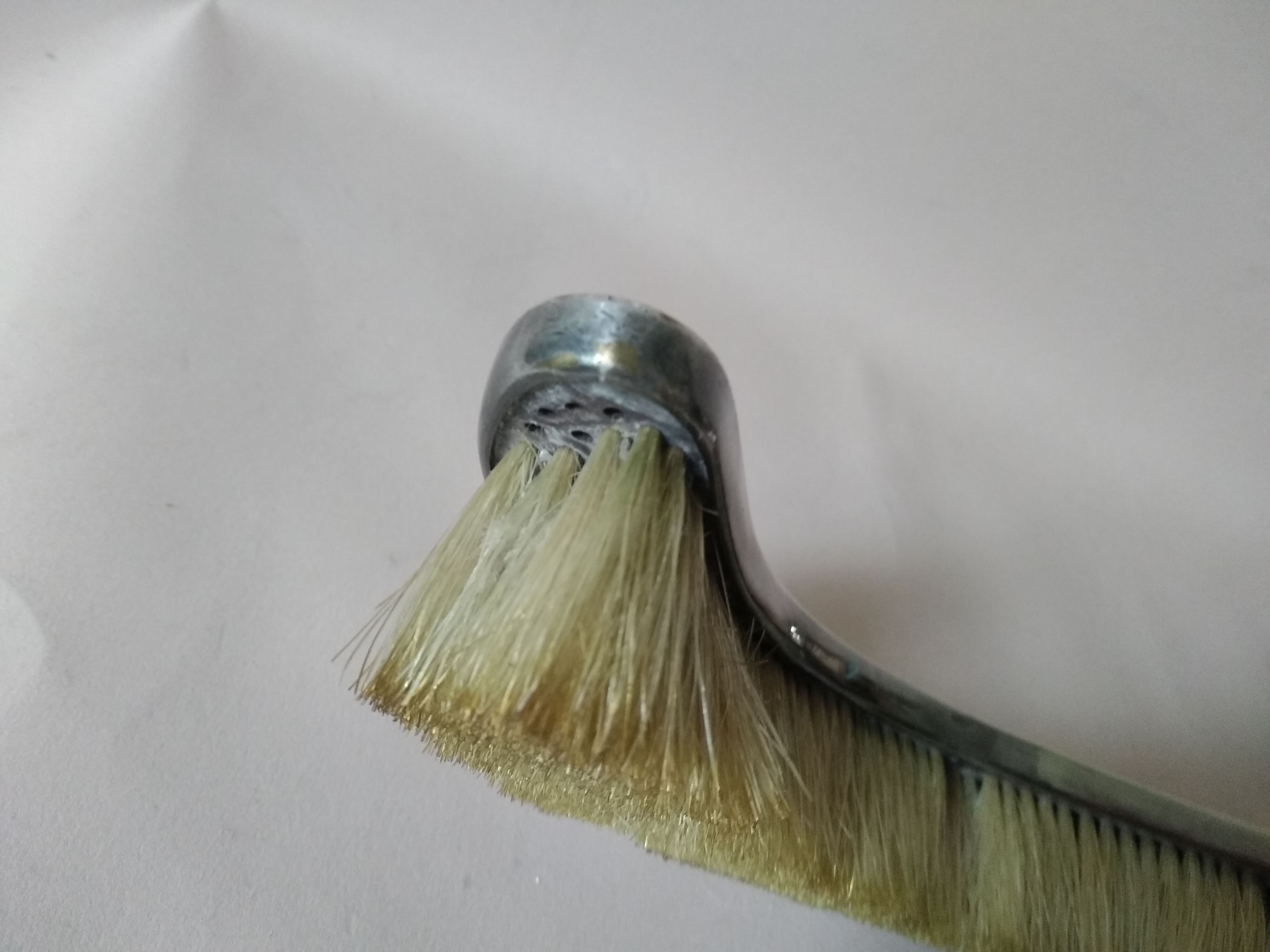 Christofle crumb collection in silver metal