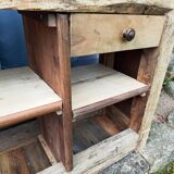 Oak carpenter's workbench