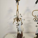 Lamps/vintage, a pair of unique mangani lamps, italy, 1960s/1970s.