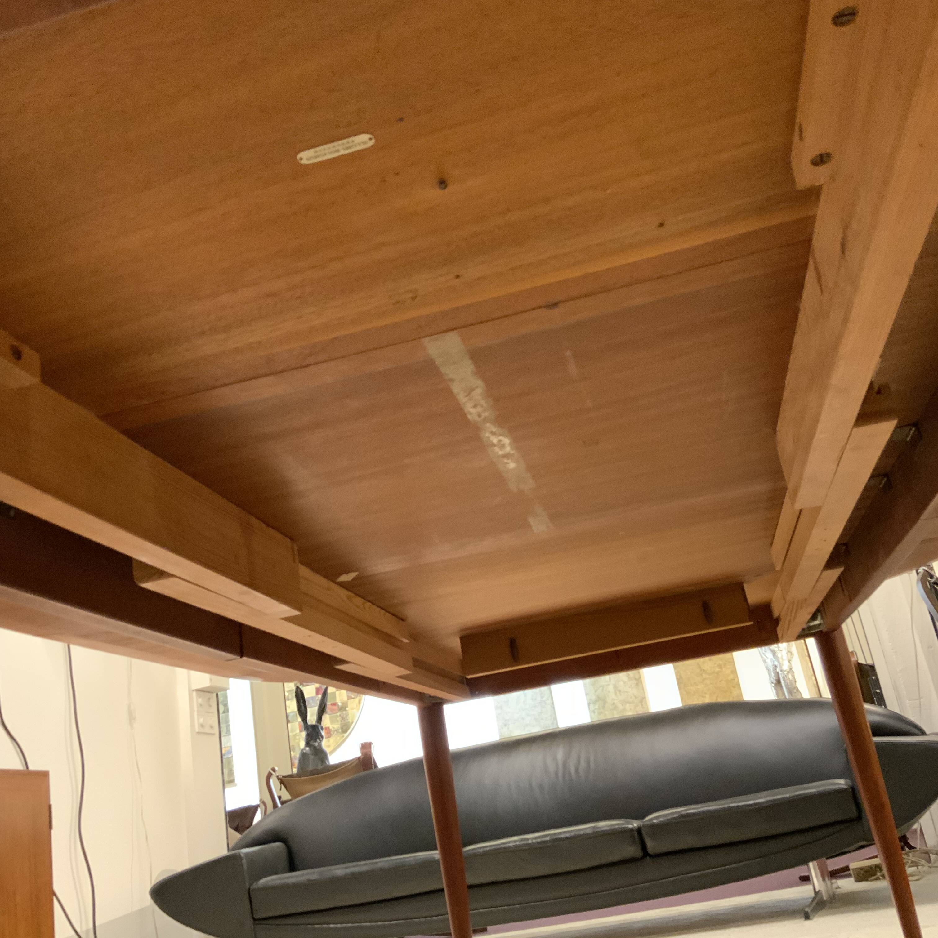 1960s Scandinavian design dining table by Grete Jalk