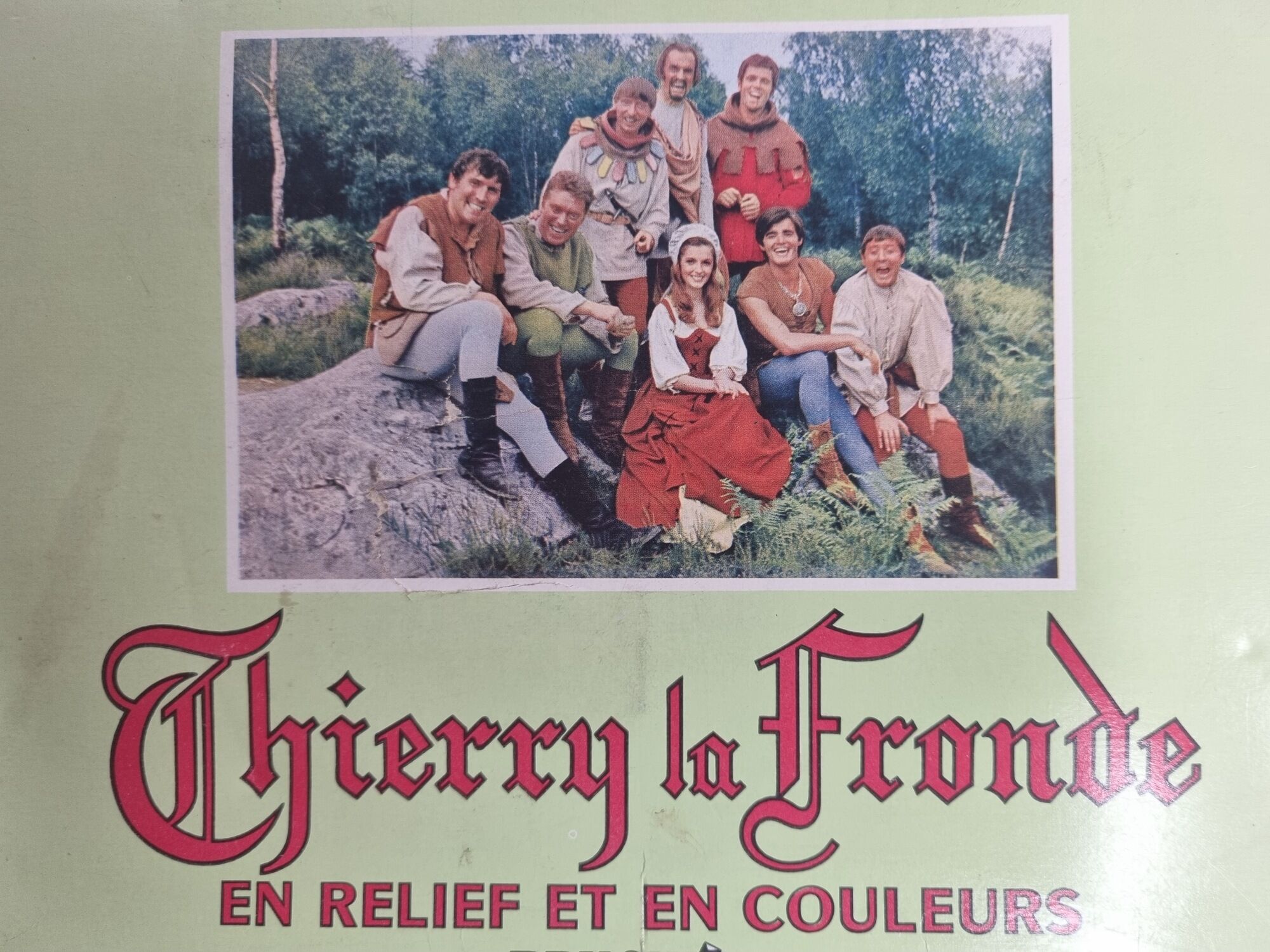 Box set "Thierry La Fronde" published by the ORTF, 60s