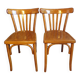 Pair of vintage bistro chairs