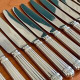 Christofle aria 12 dessert knives new condition