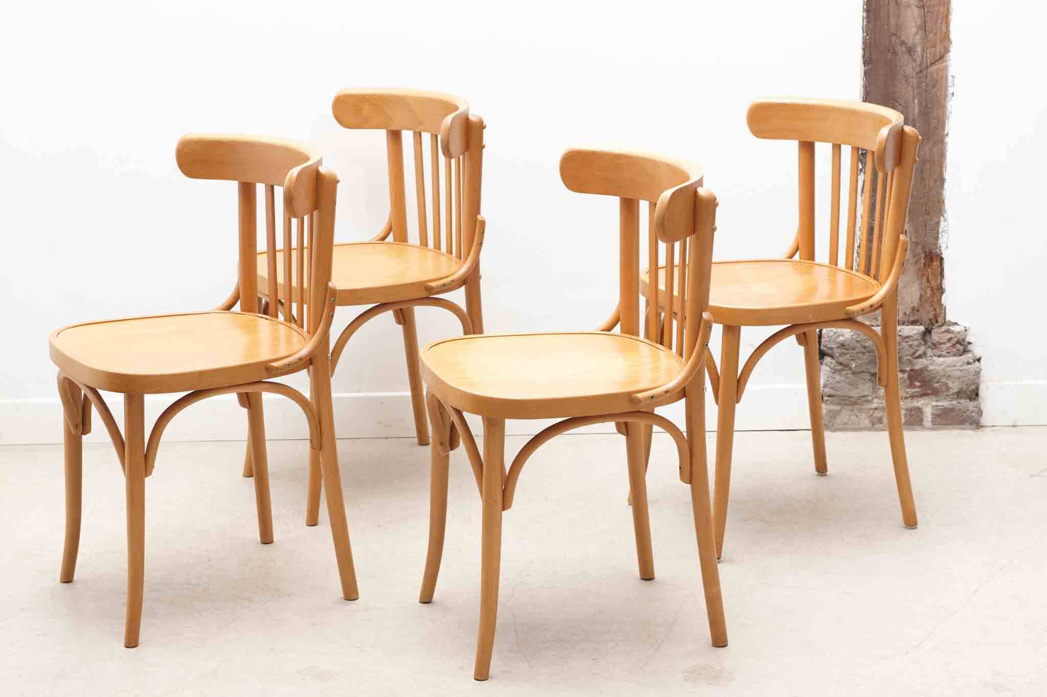 Baumann beech bistro chair
