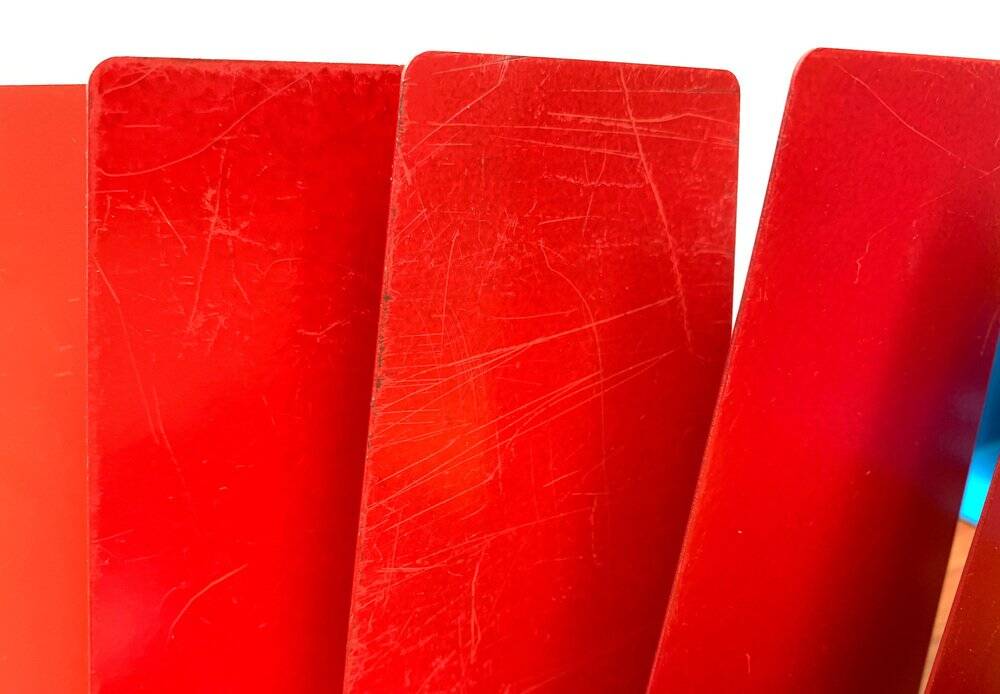 Mid-century German colourful minimalist metal bookends by Soennecken, 1960s, set of 16.