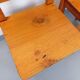 Paire de chaises vintage en pin des années 70 80