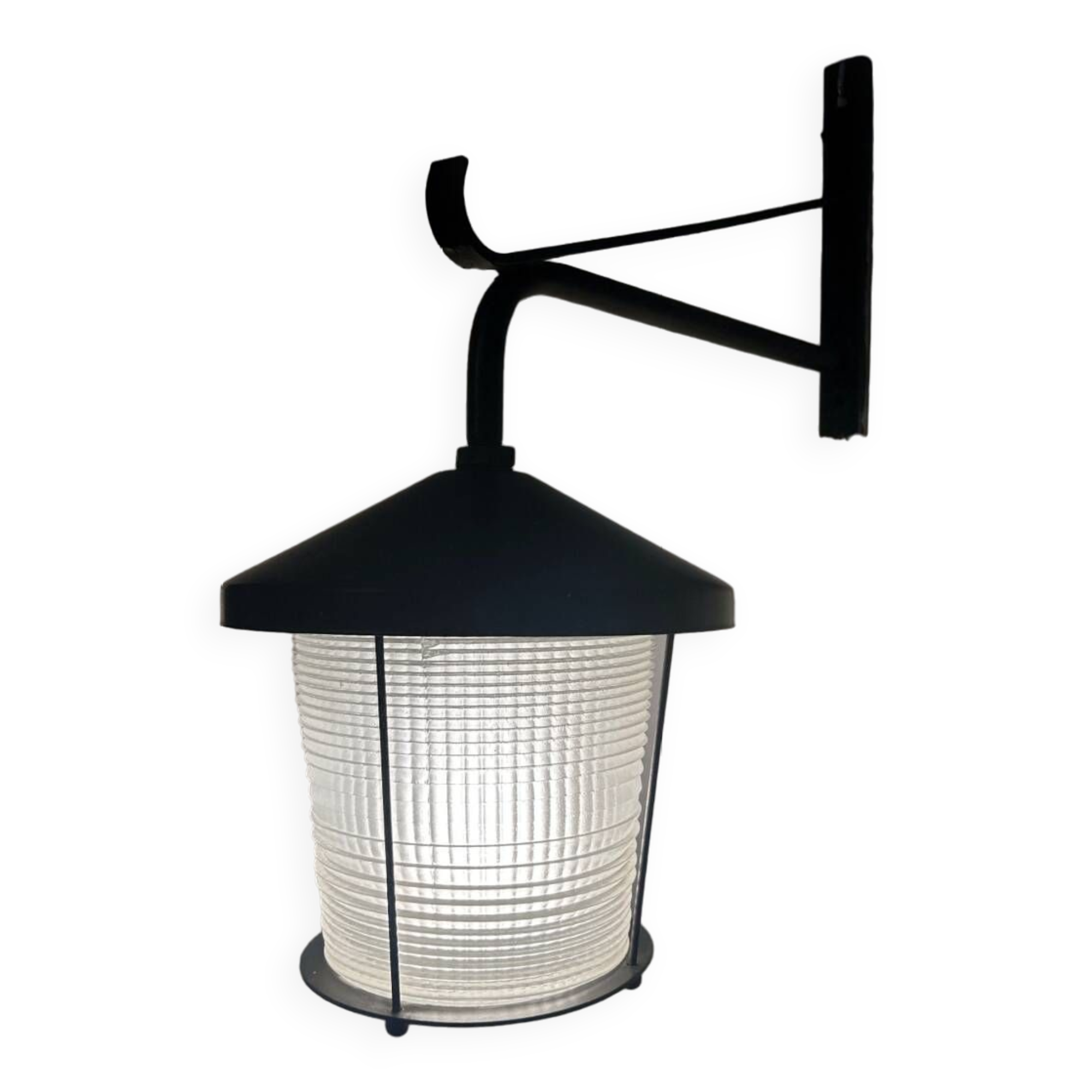 70s holophane garden lantern