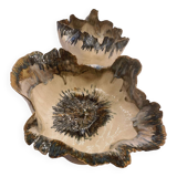 Nesting bowls in glazed stoneware