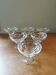6 art deco Champagne glasses