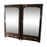 Pair of bonnetières