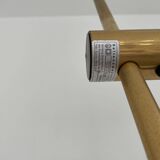 Brass floorlamp Rico and Annemarie Baltensweiler Halo 250 Stako Leuchte