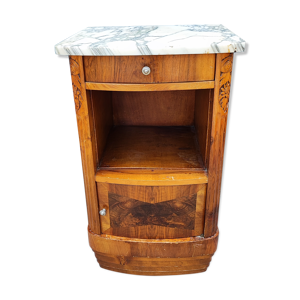 Table de chevet plateau marbre