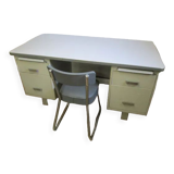 Metal desk 60' type Strafor with chair