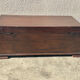 Old exotic wood chest from Ghana
