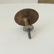 Paire de boutons de meuble ancien en bronze Empire XIXeme