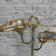 Standing Italian Calla lily floor lamp
