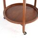 Sika Mobler trolley with removable trays  danish mid century modern design