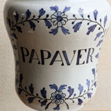 Important medicine jar signed
